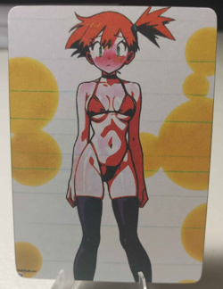 Misty Full Art Goddess Story Pokemon Waifu Trading Card Holofoil - Image 1