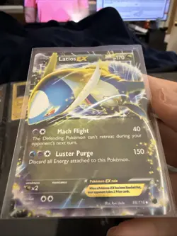 Pokemon TCG Latios EX - 86/116 Black & White 9: Plasma Freeze Ultra Rare T193 - Image 1