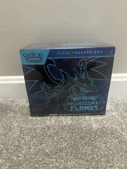 Pokemon Mega Evolution Phantasmal Flames Elite Trainer Box ETB Sealed - Image 1