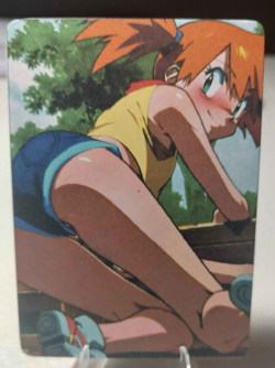 Misty Full Art Goddess Story Pokemon Waifu Trading Card - Image 1