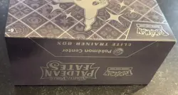 Pokemon Scarlet & Violet Paldean Fates Pokemon Center ETB Elite Trainer Box - Image 3
