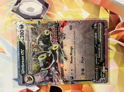 Pokemon Umbreon EX 60/131 Stamped Prismatic Evolutions Surprise Box Promo NM #1 - Image 1