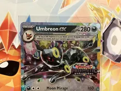 Pokemon Umbreon EX 60/131 Stamped Prismatic Evolutions Surprise Box Promo NM #1 - Image 2