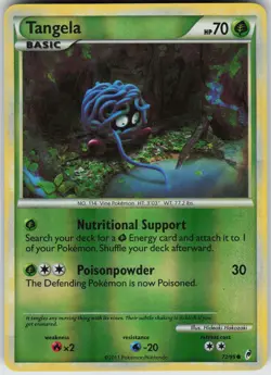Pokemon Tangela 72/95 Call of Legends Common NM - Image 1