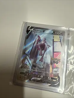 Mewtwo V (Alternate Full Art) 072/078 Pokemon GO Holo - Image 1