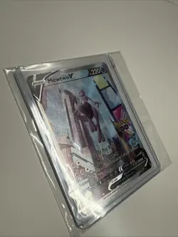 Mewtwo V (Alternate Full Art) 072/078 Pokemon GO Holo - Image 2