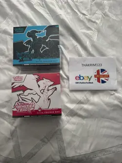 Pokemon TCG Black Bolt & White Flare Pokemon Center ETB Brand New And Sealed ✅ - Image 1