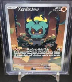 Pokemon TCG Mega Evolution Marshadow 146/132 Illustration Rare - Image 1