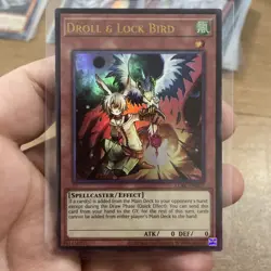 Droll & Lock Bird LCKC-EN077 Unlimited Ultra Rare Near Mint +Bonus FREE SHIPPING - Image 1