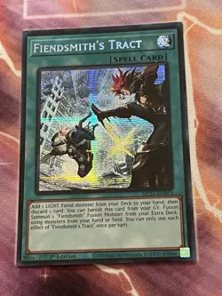 Yugioh! Fiendsmith's Tract MP25-EN093 2025 Mega-Pack 1st Edition NM - Image 1