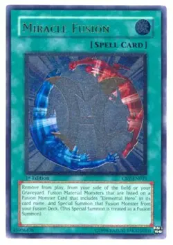 Yugioh! LP Miracle Fusion - CRV-EN039 - Ultimate Rare - Unlimited Edition Lightl - Image 1