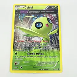 Pokemon TCG Celebi XY93 Black Star Promo 2015 Full Art Card - MP - Image 1