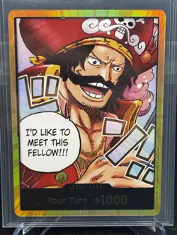 One Piece Gol.D.Roger GOLD DON!! Card (OP-13) English - Image 1