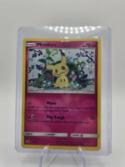 Mimikyu SM163 Holo Black Star Promo Pokemon Card LP Condition - Image 1