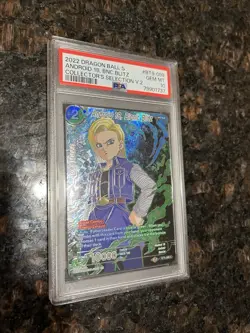 Android 18 Bionic Blitz Alternate Art Foil Dragon Ball Super Card Game | PSA 10 - Image 3