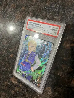 Android 18 Bionic Blitz Alternate Art Foil Dragon Ball Super Card Game | PSA 10 - Image 5