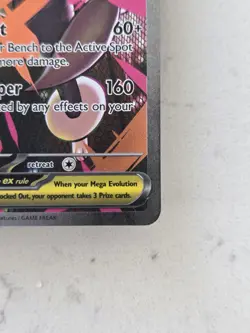Phantasmal Flames - Mega Lopunny SIR Ex 128/094 Pokemon Tcg Mega Evolutions Card - Image 3