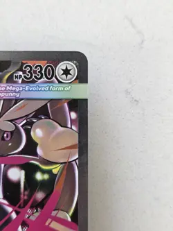 Phantasmal Flames - Mega Lopunny SIR Ex 128/094 Pokemon Tcg Mega Evolutions Card - Image 5