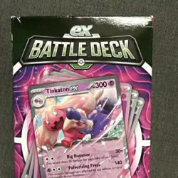 Pokemon TCG ex Battle Deck 2023 Tinkaton ex 60-Card Ready to Play Deck New - Image 2
