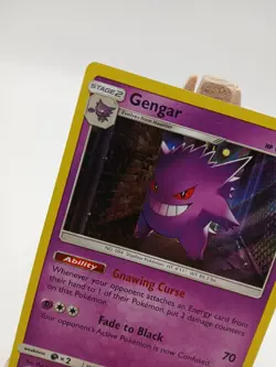 Gengar 38/111 - S&M Crimson Invasion - Holo Rare LP Pokemon Card, 2017 - Image 2
