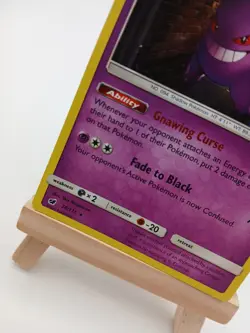 Gengar 38/111 - S&M Crimson Invasion - Holo Rare LP Pokemon Card, 2017 - Image 3