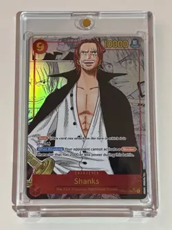 Shanks OP01-120 Manga Rare SEC PRB One Piece Card English - Image 1