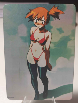 Misty Full Art Goddess Story Pokemon Waifu Trading Card Holofoil - Image 1