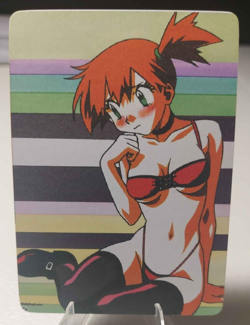 Misty Full Art Goddess Story Pokemon Waifu Trading Card - Image 1