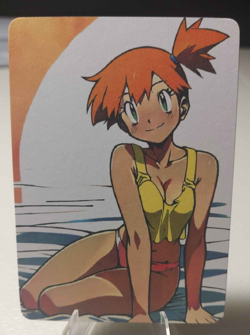 Misty Full Art Goddess Story Pokemon Waifu Trading Card - Image 1