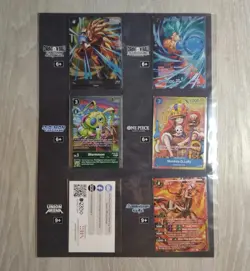 One Piece Eng Promo Cards Monkey.D.Luffy P-043 Foil Bandai Blister Sealed - Image 2
