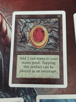 MTG Sticker CEDH MOX Ruby Pearl Jet Sapphire Emerald Artifact - Image 3