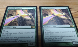 MTG 2x Birds of Paradise 165 Core Set 2011 M11 Magic the Gathering Moderate Play - Image 4