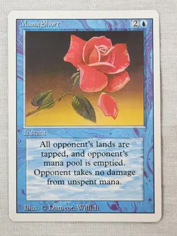 NM Mana Short Revised Mtg Magic the Gathering - Image 1