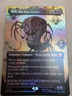 Koh, the Face Stealer - #322 Foil Borderless - Avatar - Mtg - Image 1