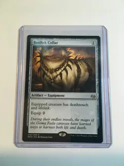 MTG Basilisk Collar Regular (216/270) Modern Masters 2017 LP Magic the Gathering - Image 3