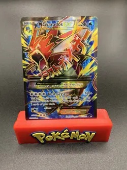 Pokemon M Gyarados Ex Full Art Holo Ultra Rare Card 115/122 Breakpoint NM Mint - Image 1