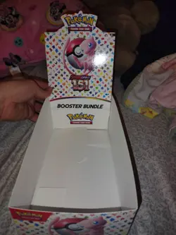 Pokemon Scarlet & Violet - EMPTY 151 Booster Bundle Display BOX ONLY NO CARDS - Image 1