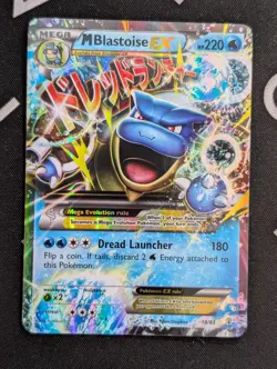 M Blastoise EX 18/83 Pokemon TCG XY Generations Ultra Rare NM - Image 1
