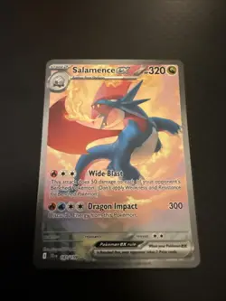 Pokemon TCG: Journey Together Salamence ex 187/159 SIR NM - Image 1