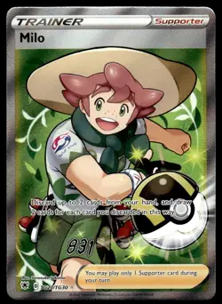 Pokemon TCG SWSH10: Astral Radiance #TG27/TG30 Milo NM - Image 1