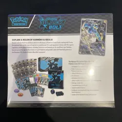 Pokemon TCG Black Bolt Elite Trainer Box Pokemon Center Scarlet & Violet sealed - Image 3