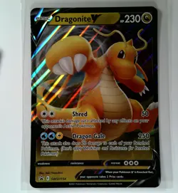 Dragonite V SWSH154 Pokemon TCG JUMBO - Image 1