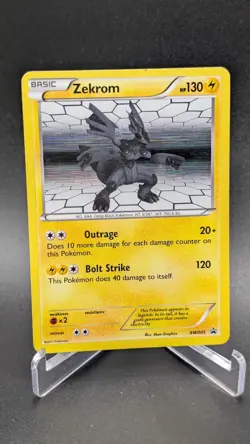 Zekrom BW005 Holo Black Star Promo Black & White Pokemon TCG - Image 1