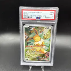 PSA 9 - 2025 Pokemon TCG Black Star Promo 173 SVP EN Eevee Prismatic Evolutions - Image 1