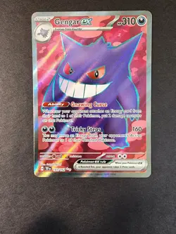 Pokemon Gengar EX Holo PSA10 Temporal Forces 193/162 SV05 - Image 1