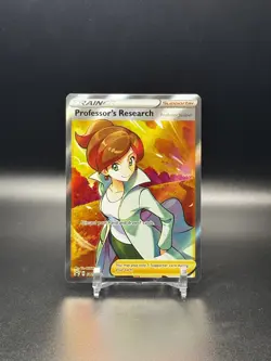 POKEMON SWSH JUNIPER CARTON #SWSH152 PROFESSOR'S RESEARCH BLACK STAR PROMO - NM - Image 3