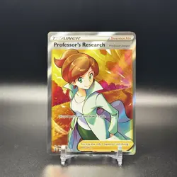 POKEMON SWSH JUNIPER CARTON #SWSH152 PROFESSOR'S RESEARCH BLACK STAR PROMO - NM - Image 5