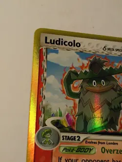Ludicolo 6/100 LP Crystal Guardians Delta Species Fire Holo Pokemon - Image 3