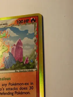 Ludicolo 6/100 LP Crystal Guardians Delta Species Fire Holo Pokemon - Image 5