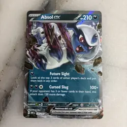 Absol ex 135/197 Holo SV: Obsidian Flames Double Rare Pokemon TCG NM 2023 - Image 1